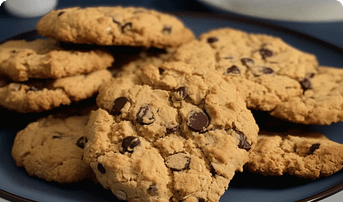 NUTRI-FIT Peanut Butter Chocolate Chip Cookies 4